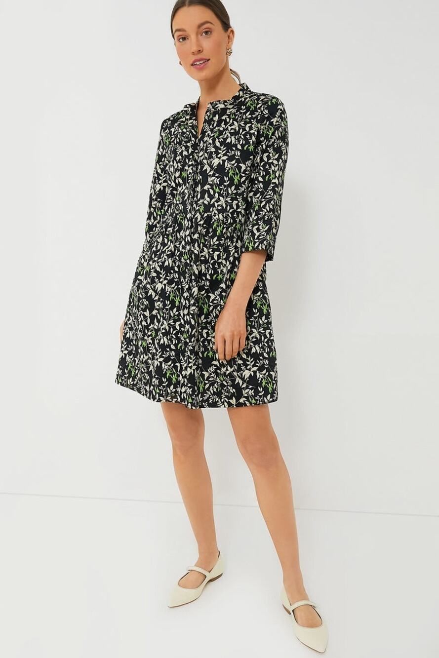 TUCKERNUCK Verdant Iris Royal Shirt Dress Size XXS NWT